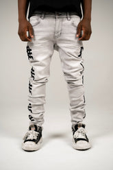 Monogram Denim Grey Wash