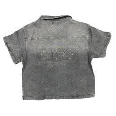 ‘Paisley’ Denim Grey Shirt