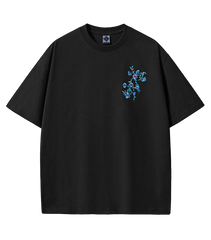 Efflorescent Phoenix Embroidery T Shirt Cotton