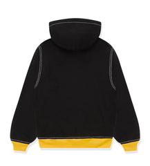 Sp5der T&F Zip-Up Hoodie Black/Yellow