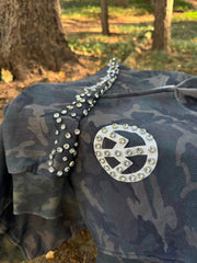 Crystal Camo Zip Up