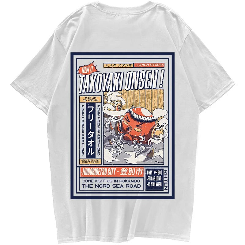 Japanese Octopus Poster T-Shirt