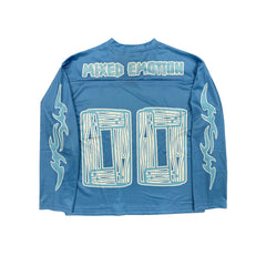 OVERSIZED Blue “Lightning” Jersey