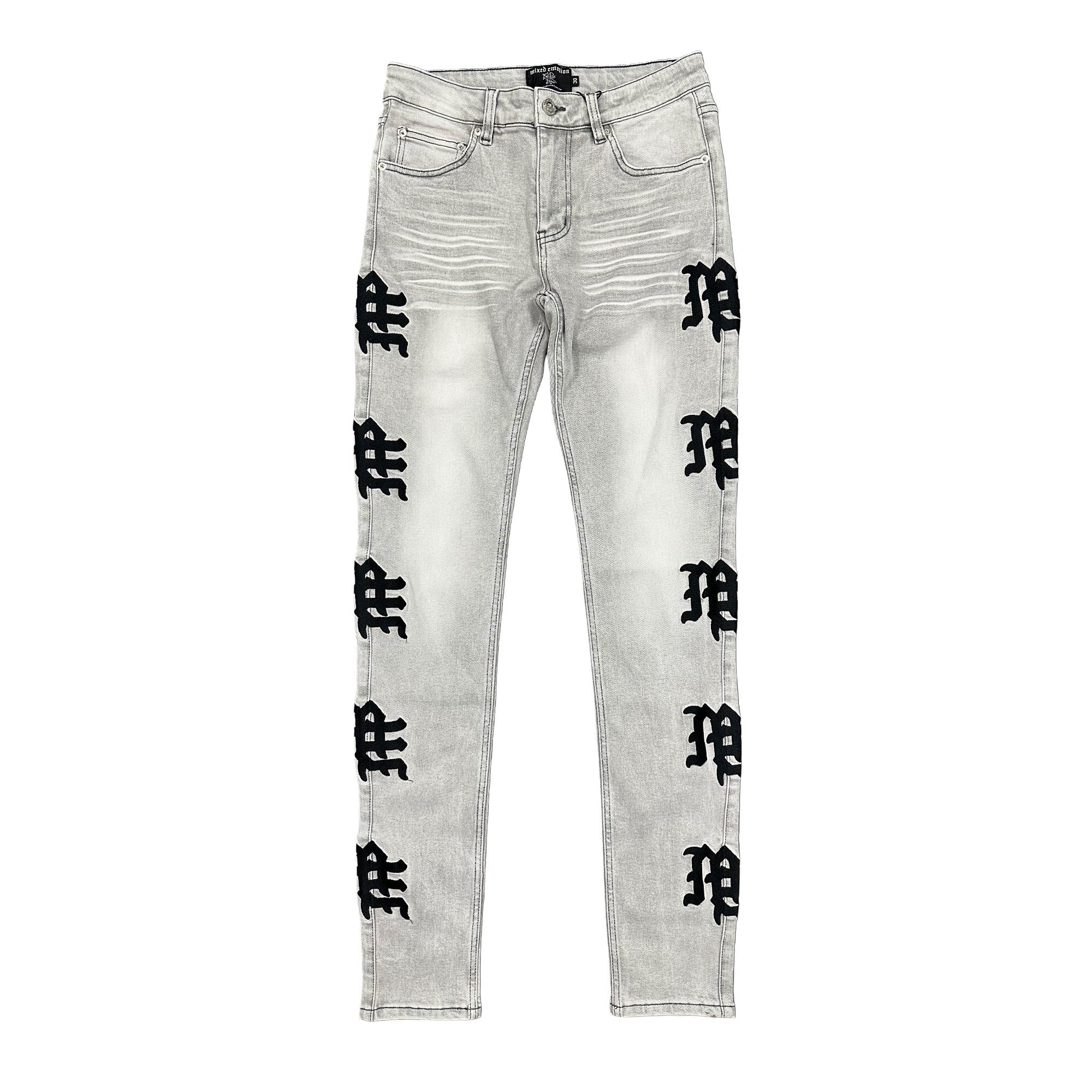 Monogram Denim Grey Wash