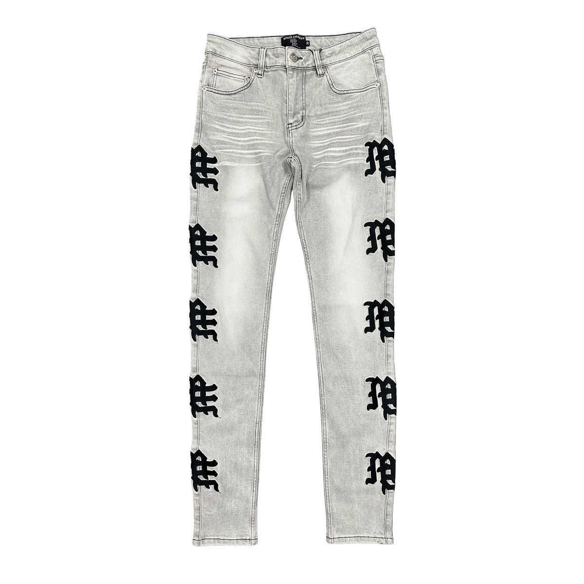 Monogram Denim Grey Wash