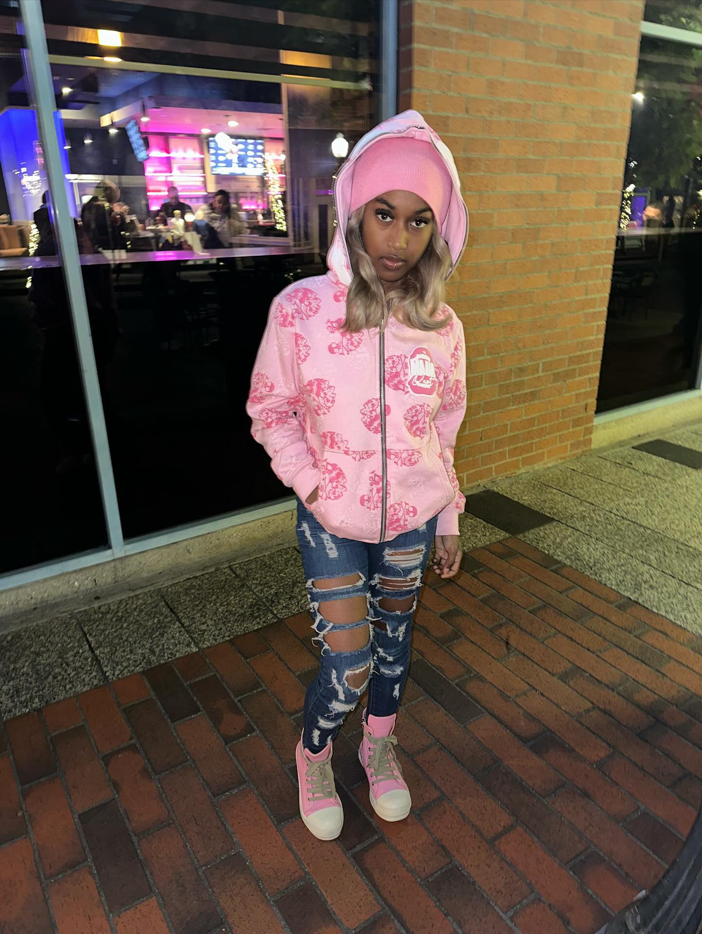 MAURDEPT FULL-ZIP (PINK)