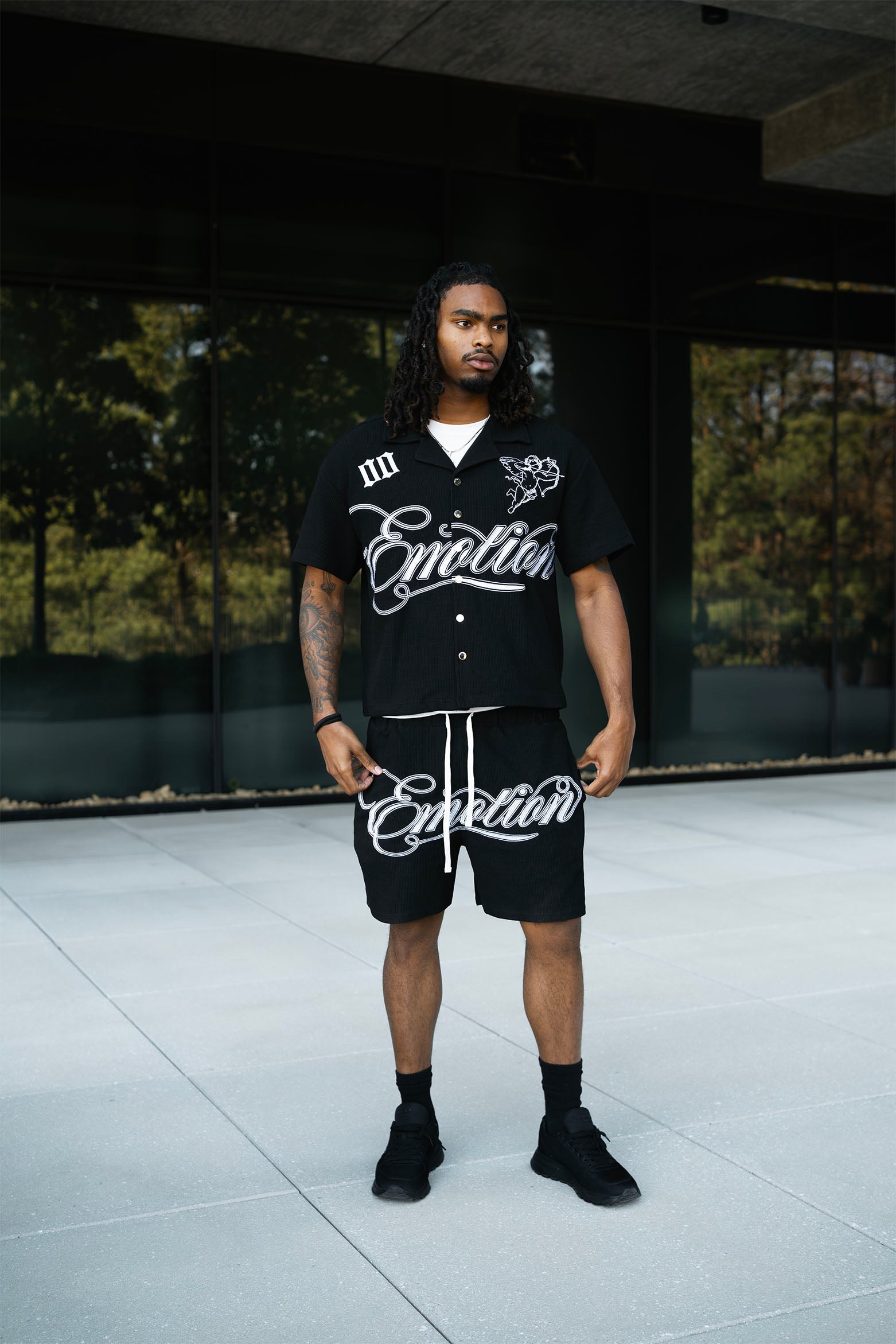 Black “Signature” Shorts