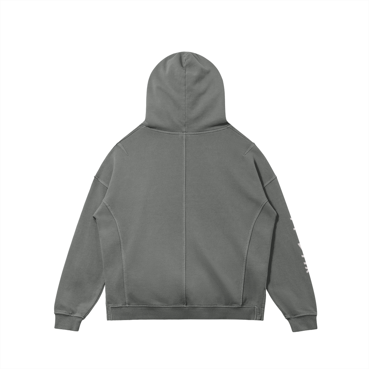 Dino Kanji Washed Turtleneck Hoodie - Unisex Fit