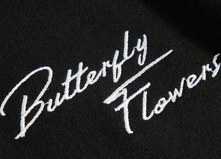 Embroidered Sakura Hoodie - Japanese Streetstyle