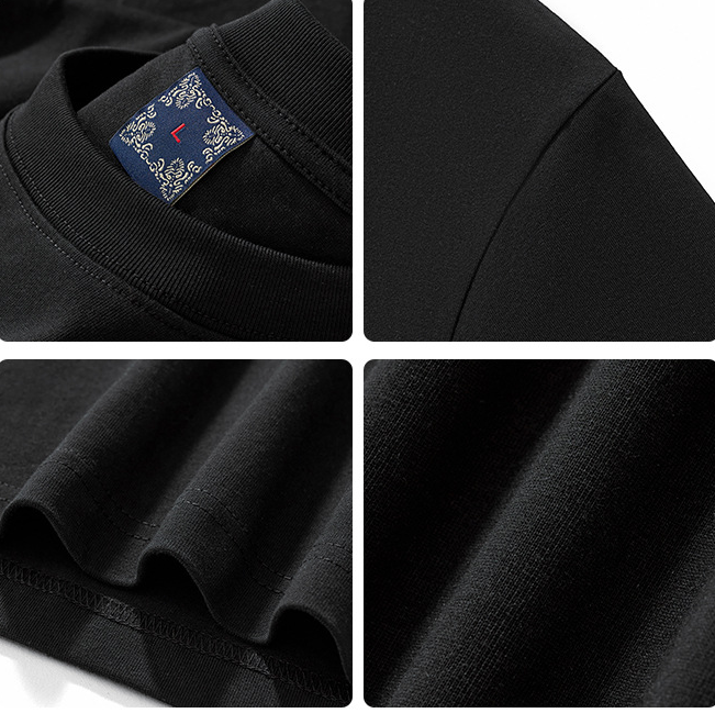 Azure Phoenix Embroidery T Shirt Cotton