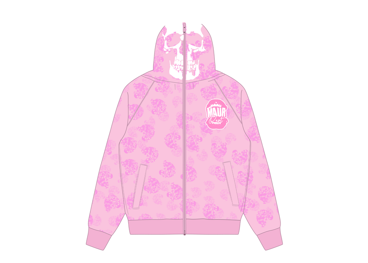 MAURDEPT FULL-ZIP (PINK)