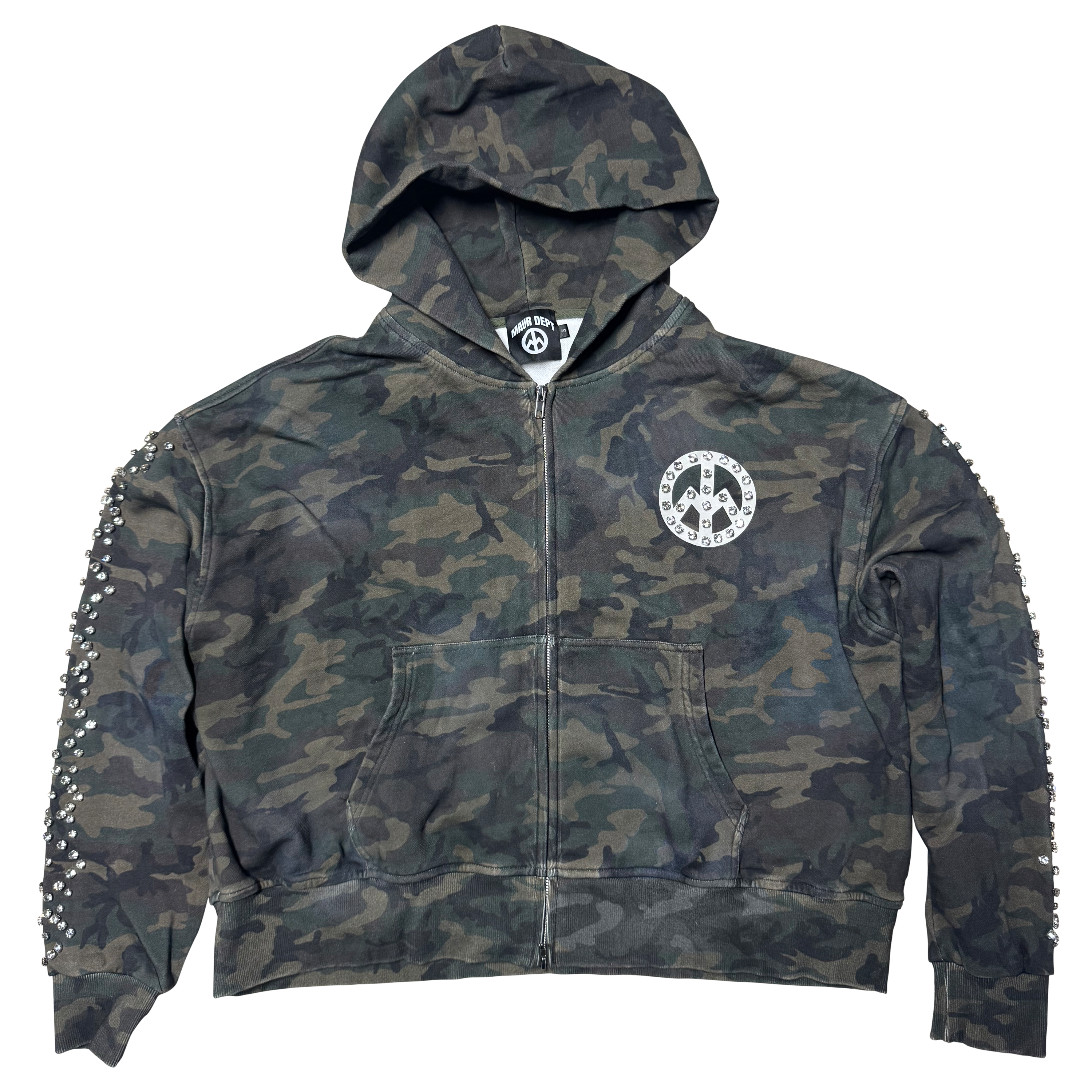 Crystal Camo Zip Up