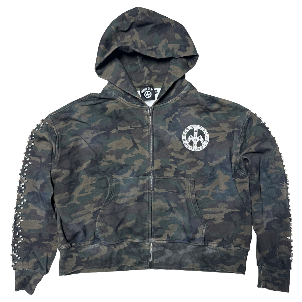 Crystal Camo Zip Up