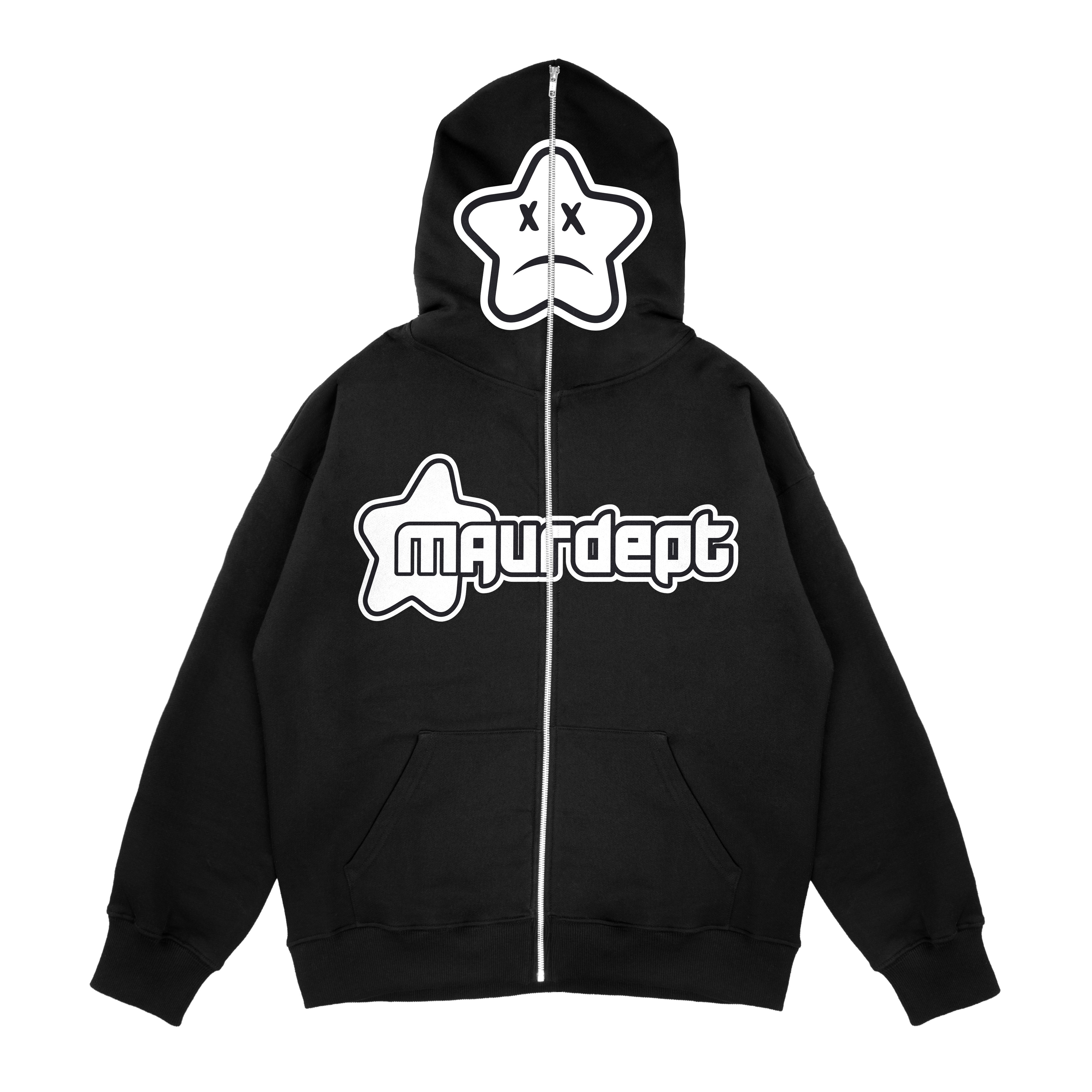 Star Full Zip - Black