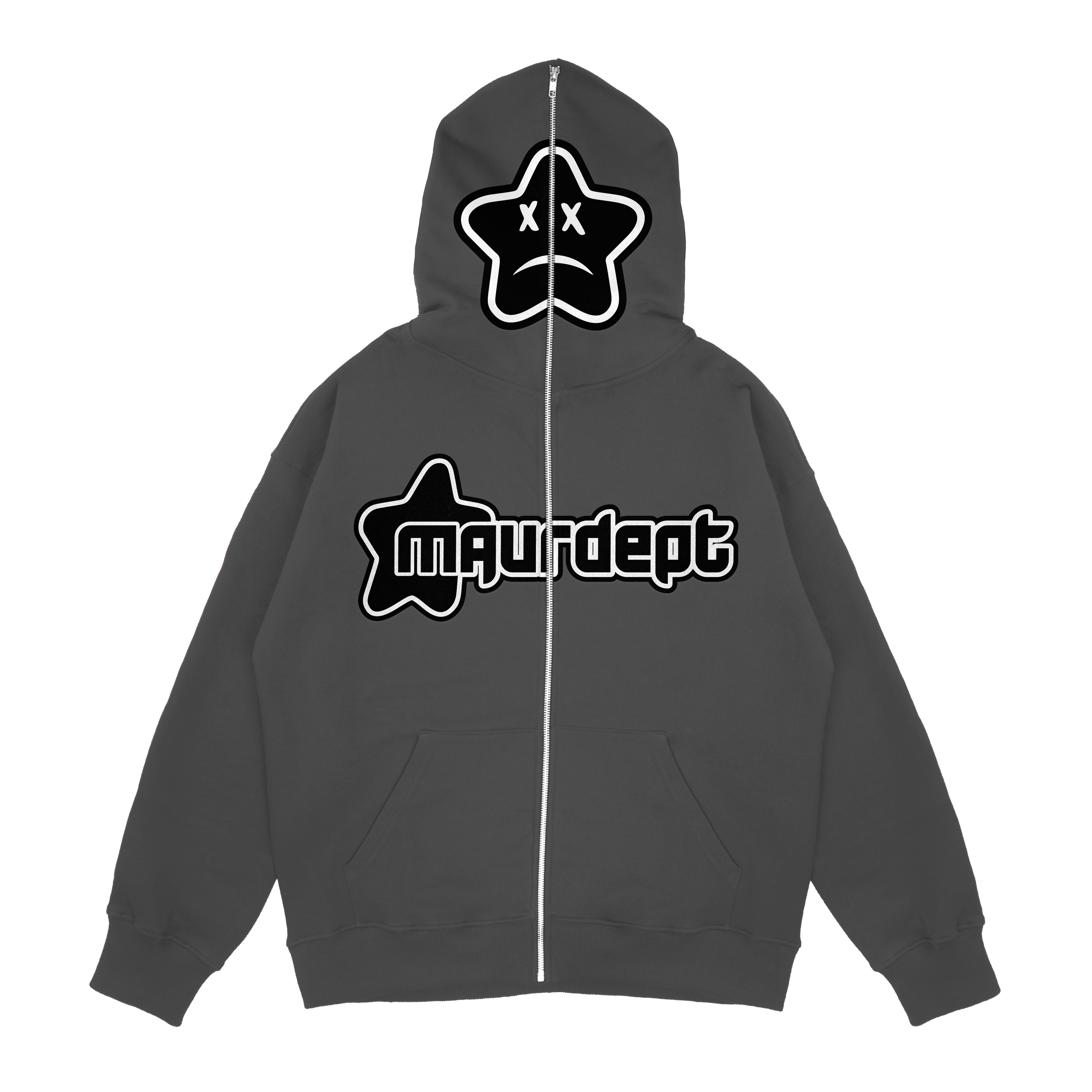 Star Full Zip - Gray